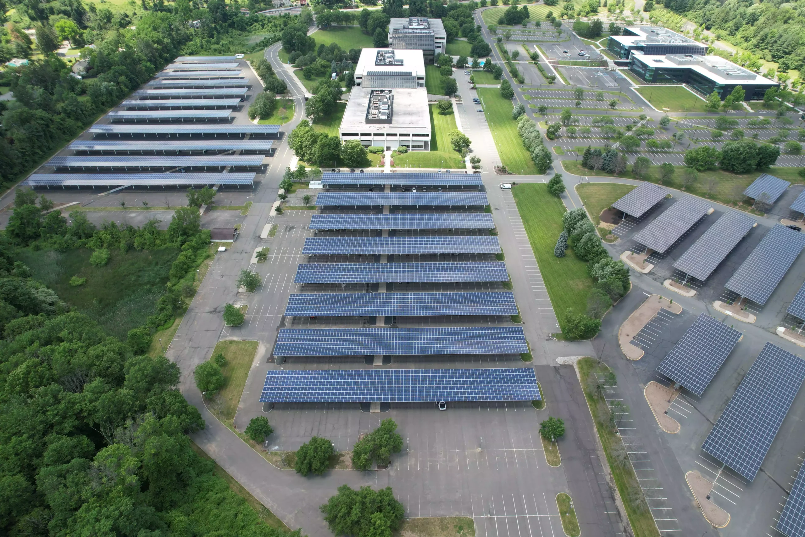 solar shades and canopy installation